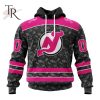 NHL Nashville Predators Special Pink In The Rink Fight Breast Cancer Hoodie