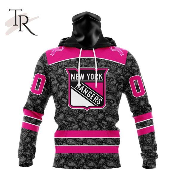 NHL New York Rangers Special Pink In The Rink Fight Breast Cancer Hoodie