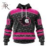 NHL New York Rangers Special Pink In The Rink Fight Breast Cancer Hoodie