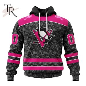 NHL Pittsburgh Penguins Special Pink In The Rink Fight Breast Cancer Hoodie