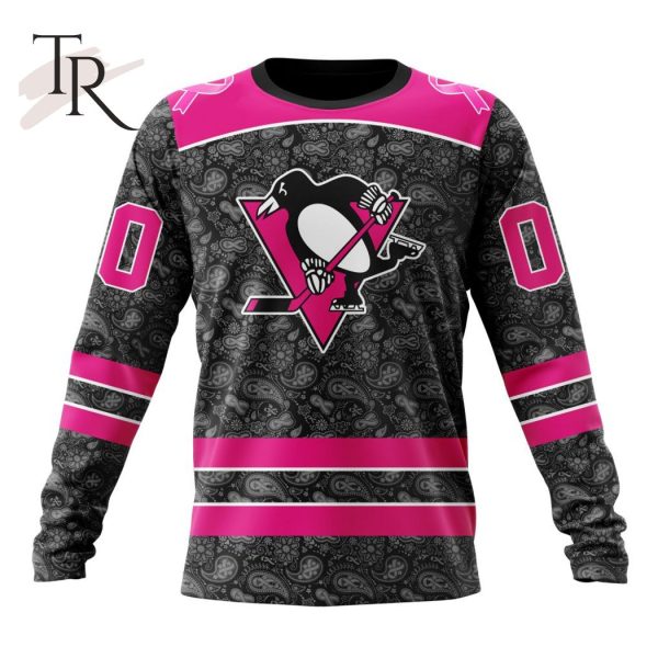 NHL Pittsburgh Penguins Special Pink In The Rink Fight Breast Cancer Hoodie