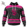 NHL San Jose Sharks Special Pink In The Rink Fight Breast Cancer Hoodie