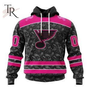 NHL St. Louis Blues Special Pink In The Rink Fight Breast Cancer Hoodie