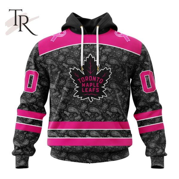 NHL Toronto Maple Leafs Special Pink In The Rink Fight Breast Cancer Hoodie