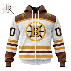 NHL Boston Bruin Centennial Season Design 100th Anniversary Hoodie
