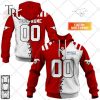 Personalized CFL Calgary Stampeders Away Jersey Style Hoodie