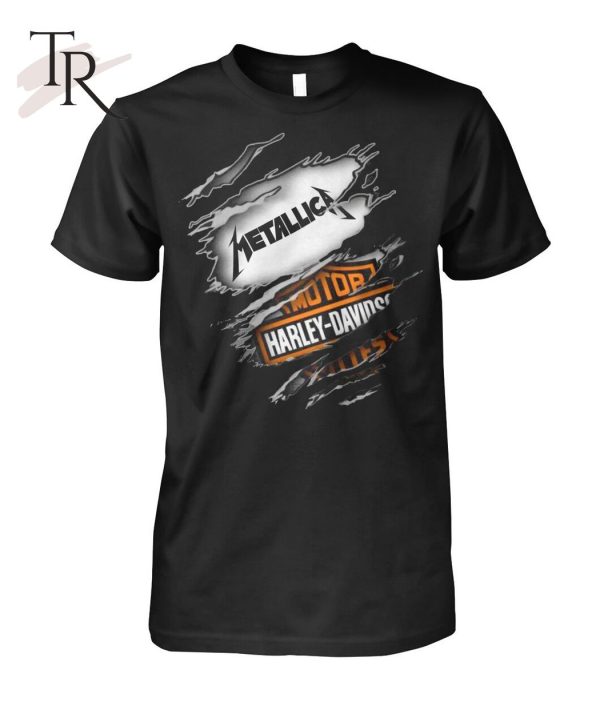 Metallica x Motor Harley Davidson Unisex T-Shirt