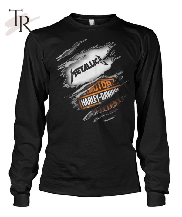 Metallica x Motor Harley Davidson Unisex T-Shirt