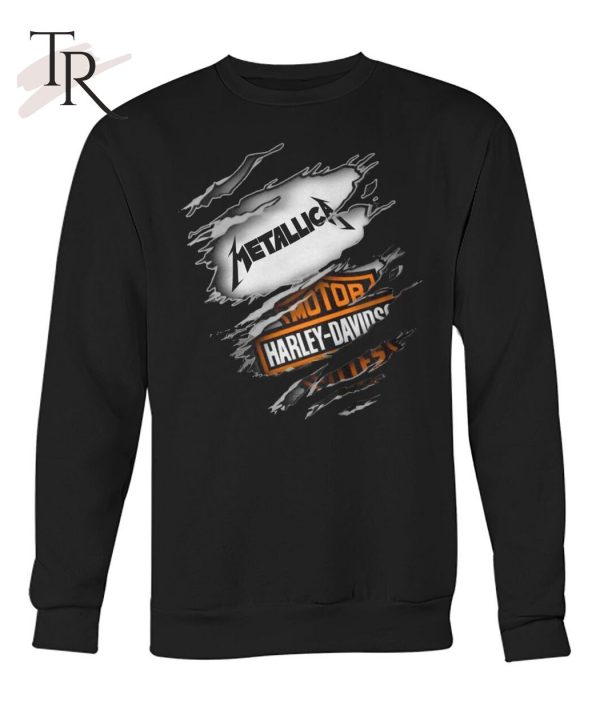 Metallica x Motor Harley Davidson Unisex T-Shirt