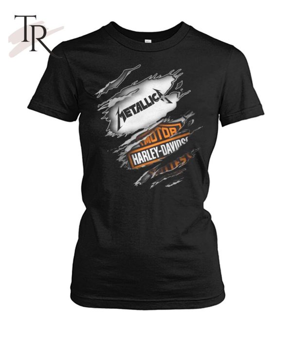 Metallica x Motor Harley Davidson Unisex T-Shirt