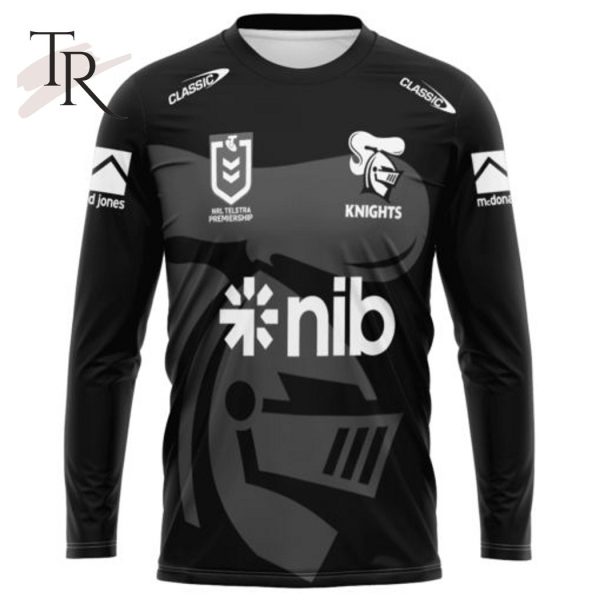 NRL Newcastle Knights Special Monochrome Design Hoodie