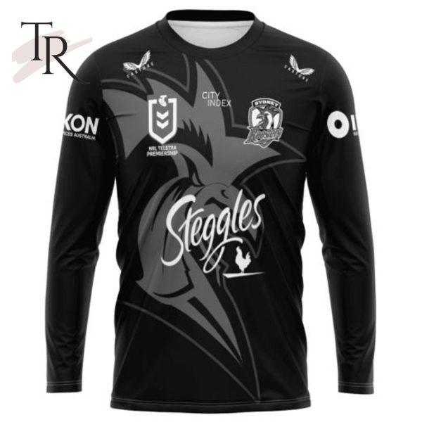 NRL Sydney Roosters Special Monochrome Design Hoodie