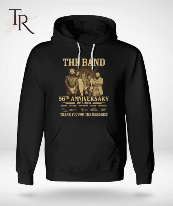 The Band 56th Anniversary 1967 – 2023 Thank You For The Memories T-Shirt