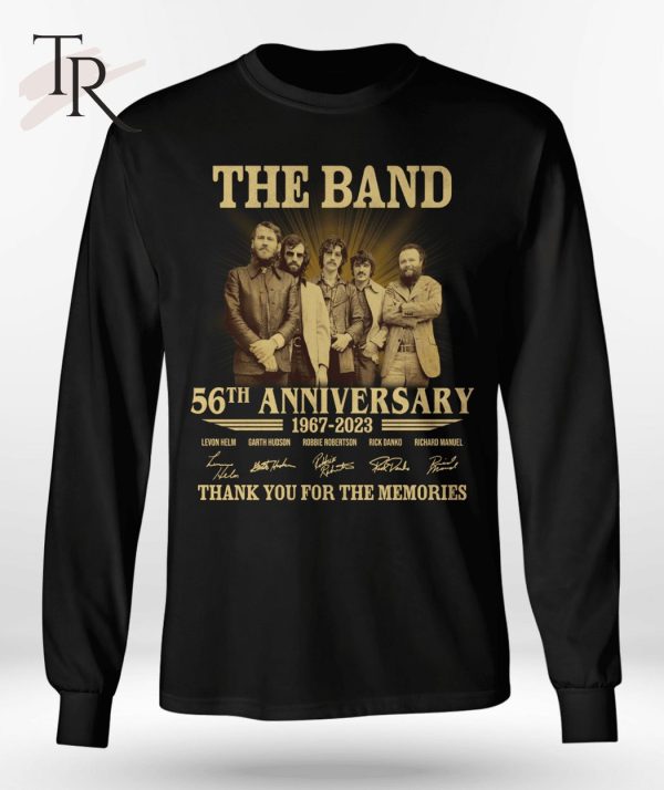 The Band 56th Anniversary 1967 – 2023 Thank You For The Memories T-Shirt