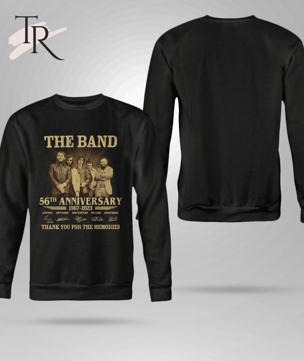 The Band 56th Anniversary 1967 – 2023 Thank You For The Memories T-Shirt