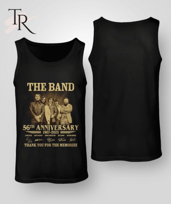 The Band 56th Anniversary 1967 – 2023 Thank You For The Memories T-Shirt