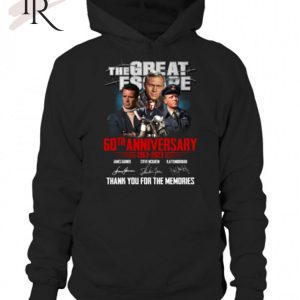 The Great Escape 60th Anniversary 1963 – 2023 Thank You For The Memories T-Shirt