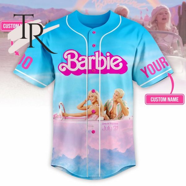Barbie Hawaii Summer 2023 Custom Baseball Jersey