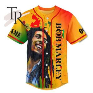 PREMIUM Bob Marley One Man One Message One Revolution One Legend Custom Baseball Jersey