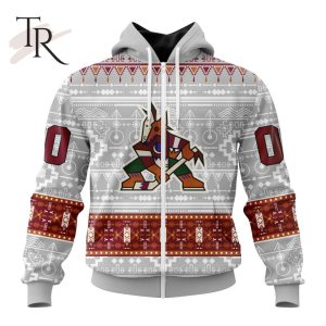 NEW] Customized NHL Arizona Coyotes Special Native Design Hoodie