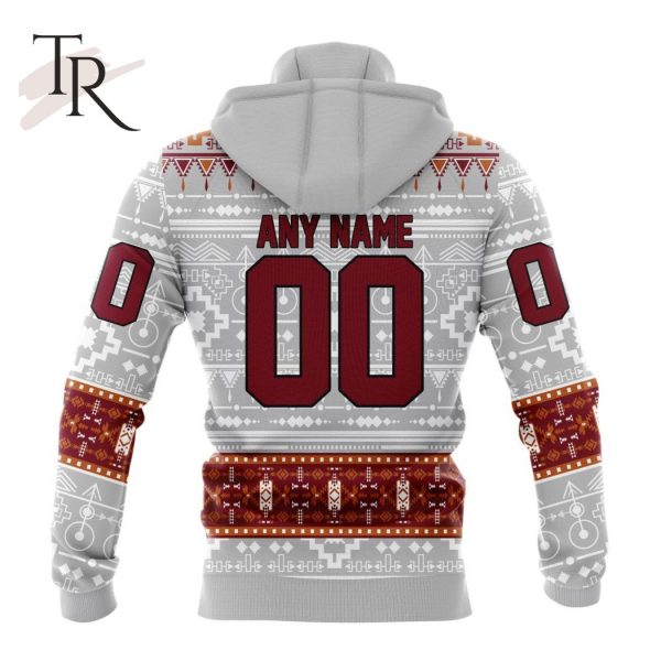 NEW] Customized NHL Arizona Coyotes Special Native Design Hoodie