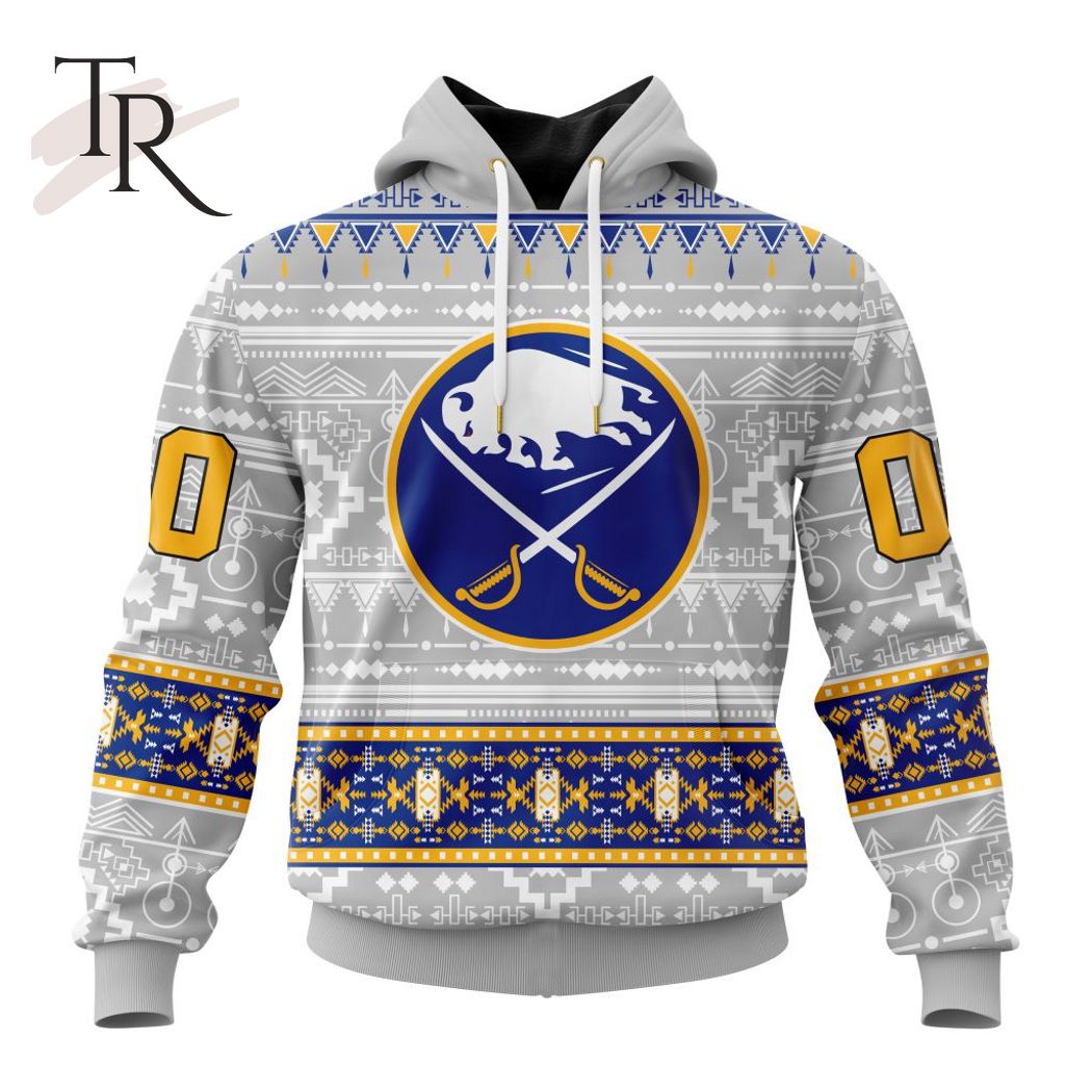 NHL Buffalo Sabres Custom Name Number Reverse Retro 2022 Jersey Pullover  Hoodie