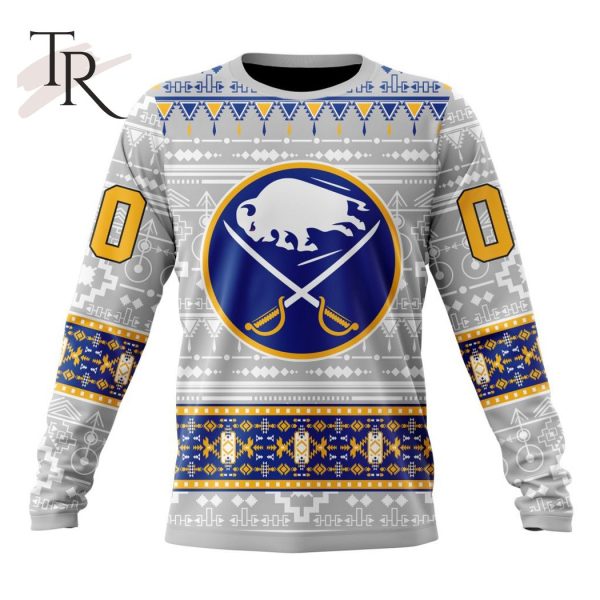 NEW] Customized NHL Buffalo Sabres Special Native Design Hoodie