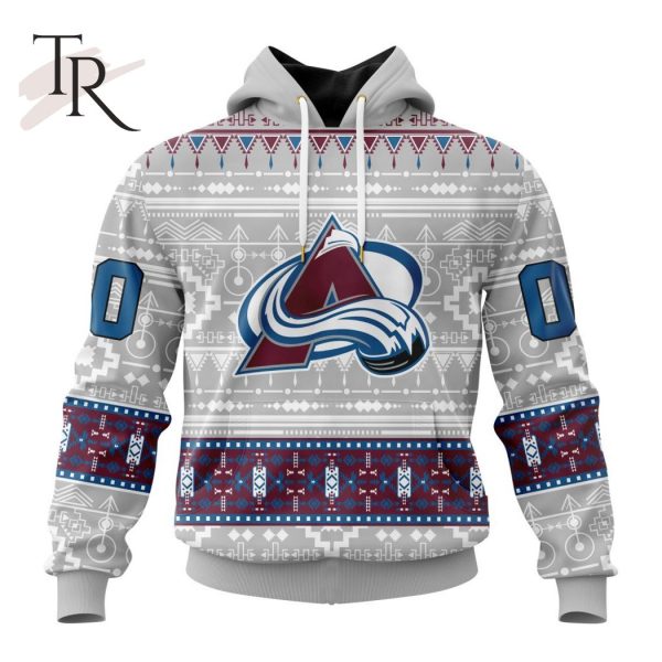 NEW] Customized NHL Colorado Avalanche Special Native Design Hoodie