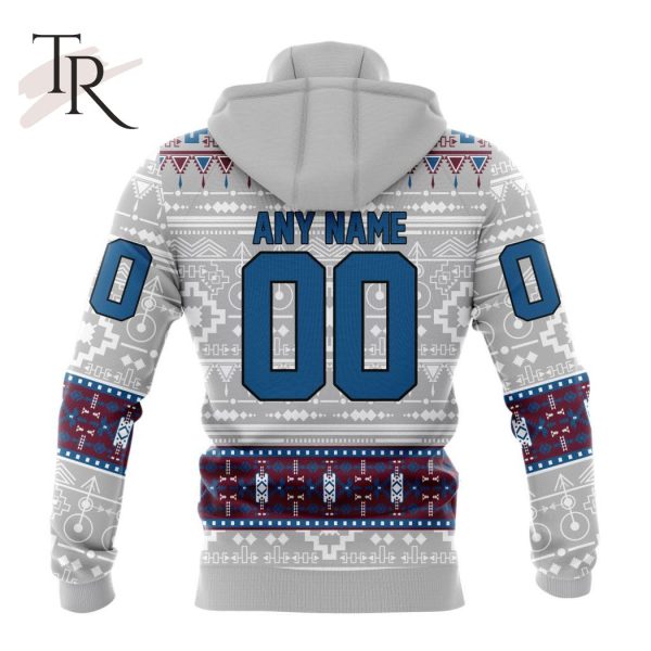 NEW] Customized NHL Colorado Avalanche Special Native Design Hoodie