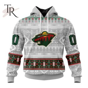 NEW] Customized NHL Minnesota Wild Special Native Design Hoodie