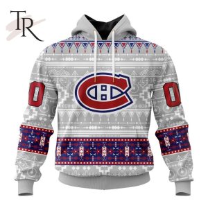 NEW] Customized NHL Montreal Canadiens Special Native Design Hoodie