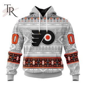 NEW] Customized NHL Philadelphia Flyers Special Native Design Hoodie