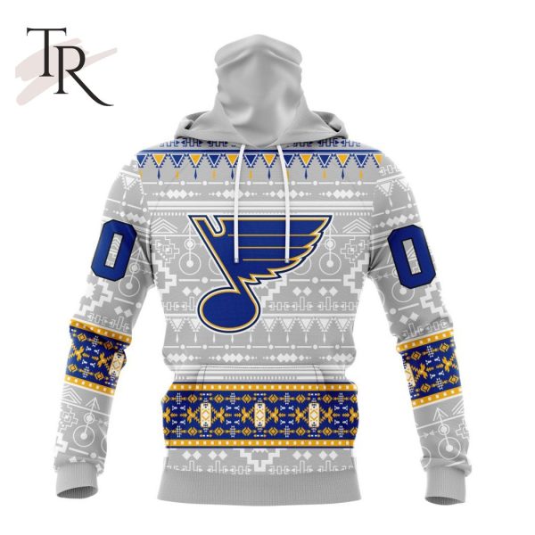NEW] Customized NHL St. Louis Blues Special Native Design Hoodie