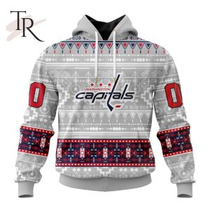 NEW] Customized NHL Washington Capitals Special Native Design Hoodie