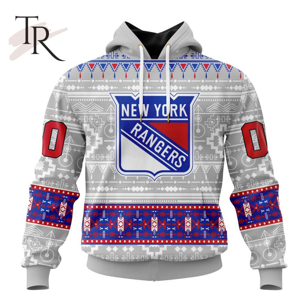 Personalized NHL New York Rangers Special Pink Fight Breast Cancer Design  Hoodie - Torunstyle