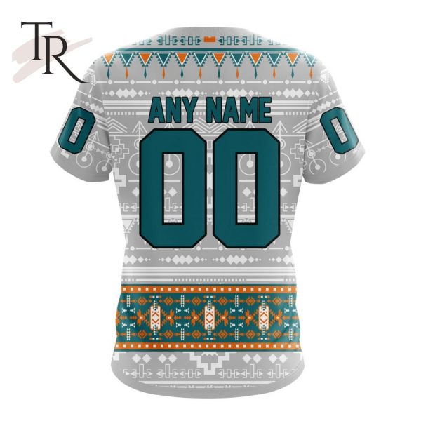 NEW] Customized NHL San Jose Sharks Special Native Design Hoodie