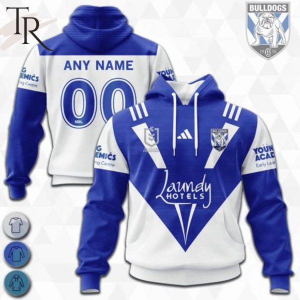 NRL Canterbury-Bankstown Bulldogs Special Heritage 1 Design Hoodie