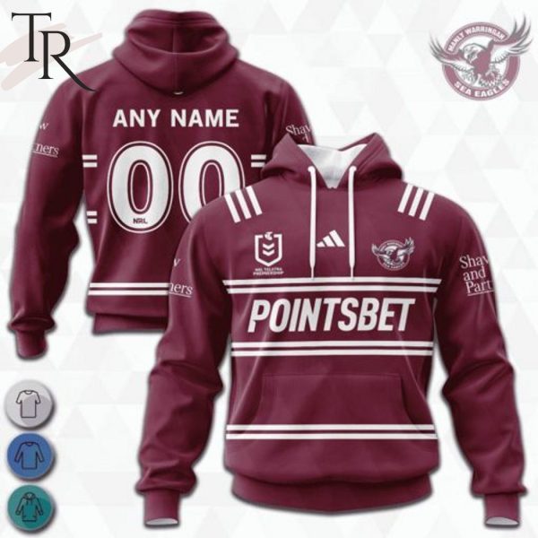 NRL Manly Warringah Sea Eagles Special Heritage 1 Design Hoodie