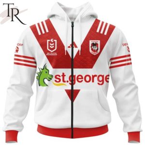 NRL St. George Illawarra Dragons Special Heritage 1 Design Hoodie