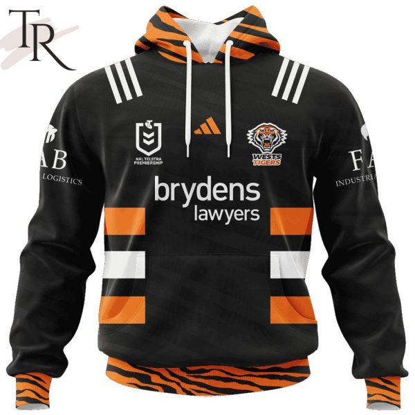 NRL Wests Tigers Special Heritage 1 Design Hoodie