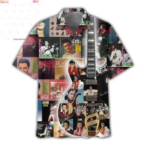 PREMIUM Elvis Presley Hawaiian Shirt