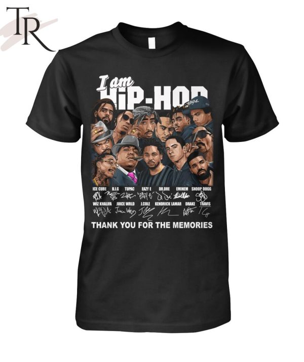 I Am Hip Hop Signature Character Thank You For The Memories T-Shirt