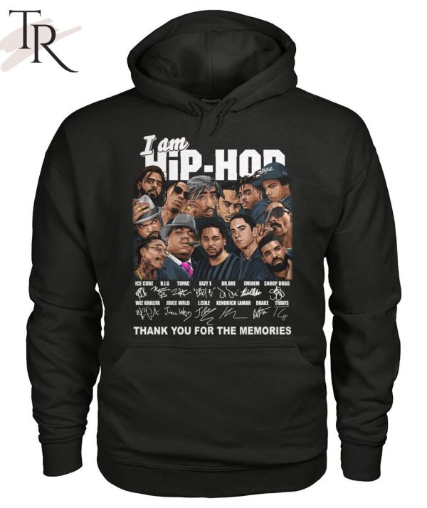 I Am Hip Hop Signature Character Thank You For The Memories T-Shirt