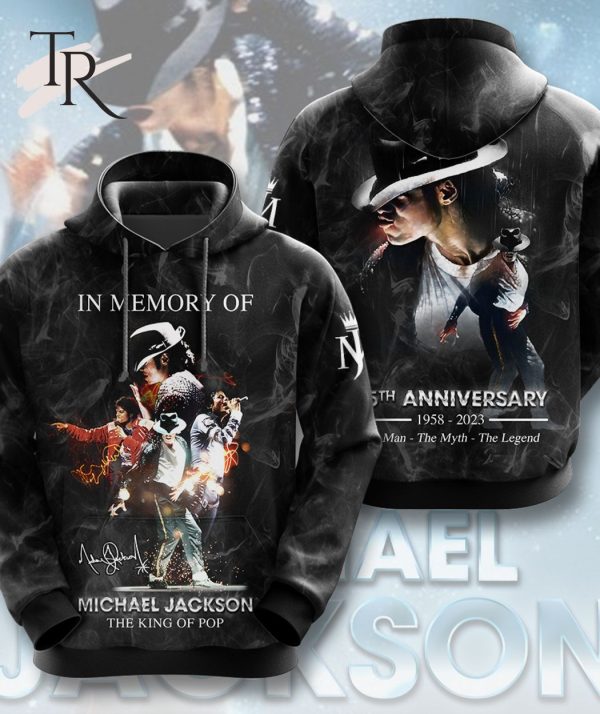 In Memory Of Michael Jackson 65th Anniversary 1958 – 2023 The King Of Pop T-Shirt