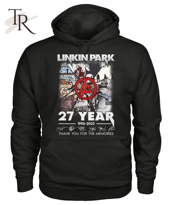 Linkin Park 27 Years 1966 – 2023 Thank You For The Memories T-Shirt