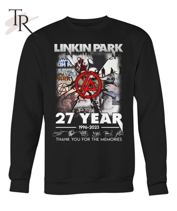 Linkin Park 27 Years 1966 – 2023 Thank You For The Memories T-Shirt