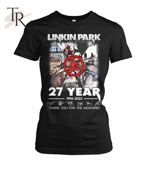 Linkin Park 27 Years 1966 – 2023 Thank You For The Memories T-Shirt