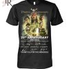 Scorpions 58th Anniversary 1965-2023 Signature Thank You For The Memories Shirt