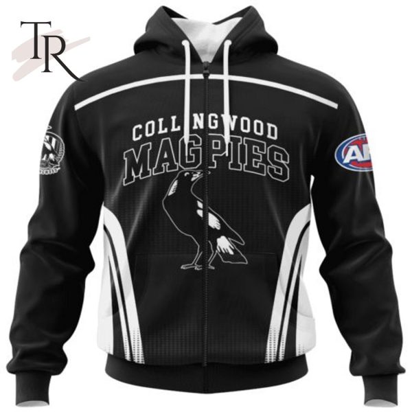 AFL Collingwood Football Club Special Sideline Design Hoodie