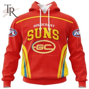 AFL Gold Coast Suns Special Sideline Design Hoodie